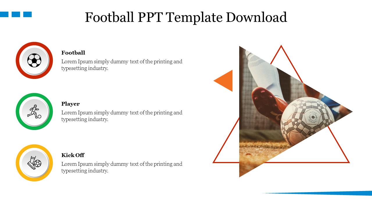 Free - Amazing Football PPT Template Download Presentation
